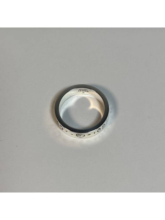 Ghost 6mm Ring Silver - GUCCI - BALAAN 9