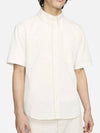 Men s short sleeves Life seersucker button down FN3223 030 - NIKE - BALAAN 1