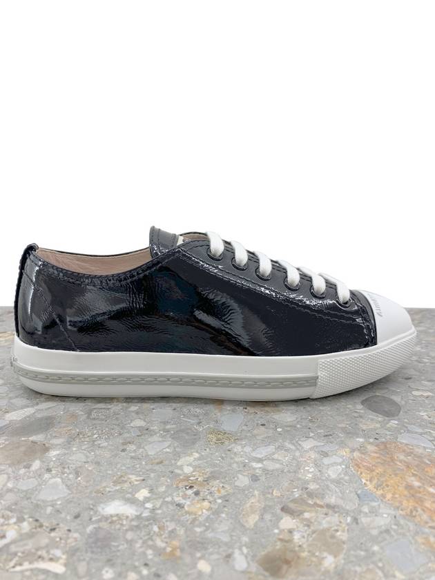 5E8998 Enamel Sneakers - MIU MIU - BALAAN 2