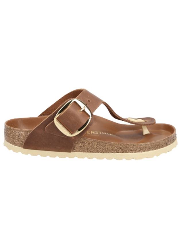 Paper Leather Flip Flops Brown - BIRKENSTOCK - BALAAN 1