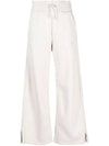 Phoenix Fleece Straight Pants White - NIKE - BALAAN 1