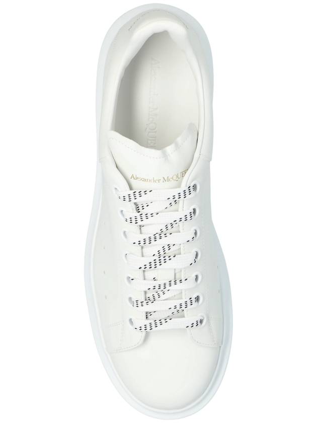 Leather Low Top Sneakers White - ALEXANDER MCQUEEN - BALAAN 7