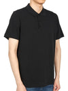 Bronn Cotton Short Sleeve Polo Shirt Black - THEORY - BALAAN 4