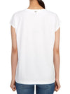 Short Sleeve T-Shirt JG000211D52009 1080 White - HERNO - BALAAN 4