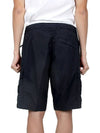 Light Stretch Cotton Bermuda Regular Fit Shorts Navy - STONE ISLAND - BALAAN 6