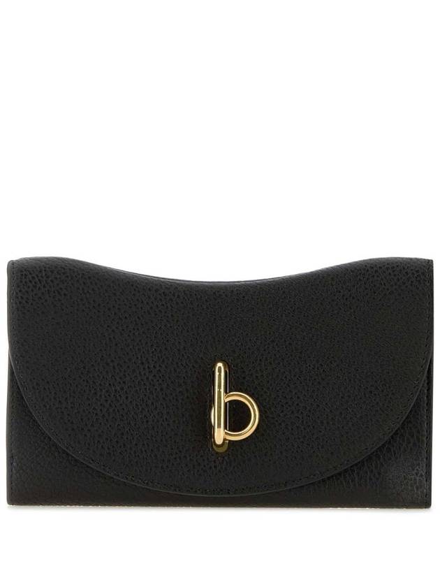 Rocking Horse Leather Medium Wallet Black - BURBERRY - BALAAN 2