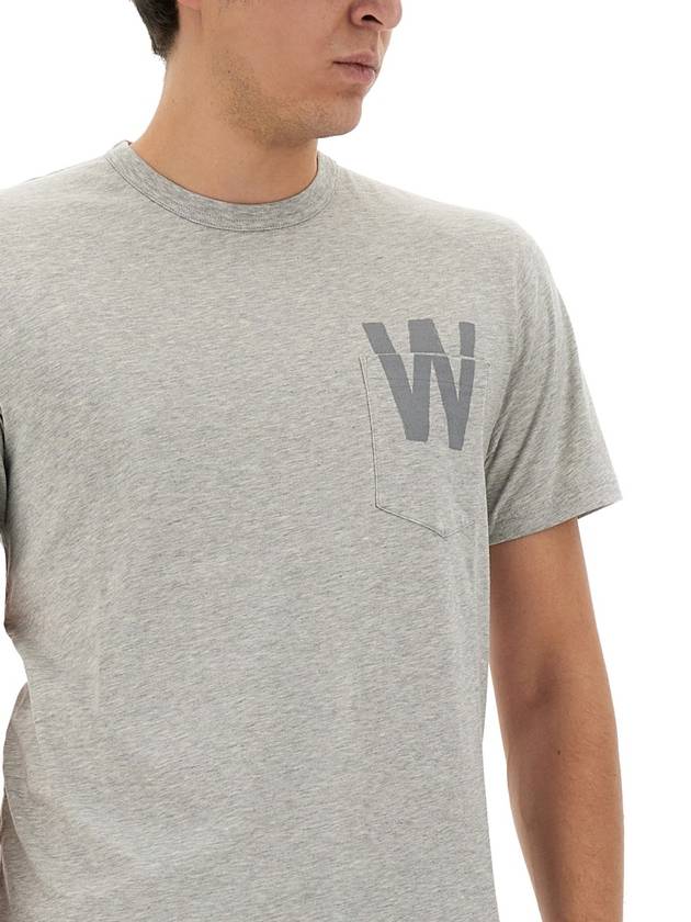 T-SHIRT WITH LOGO - WOOLRICH - BALAAN 4