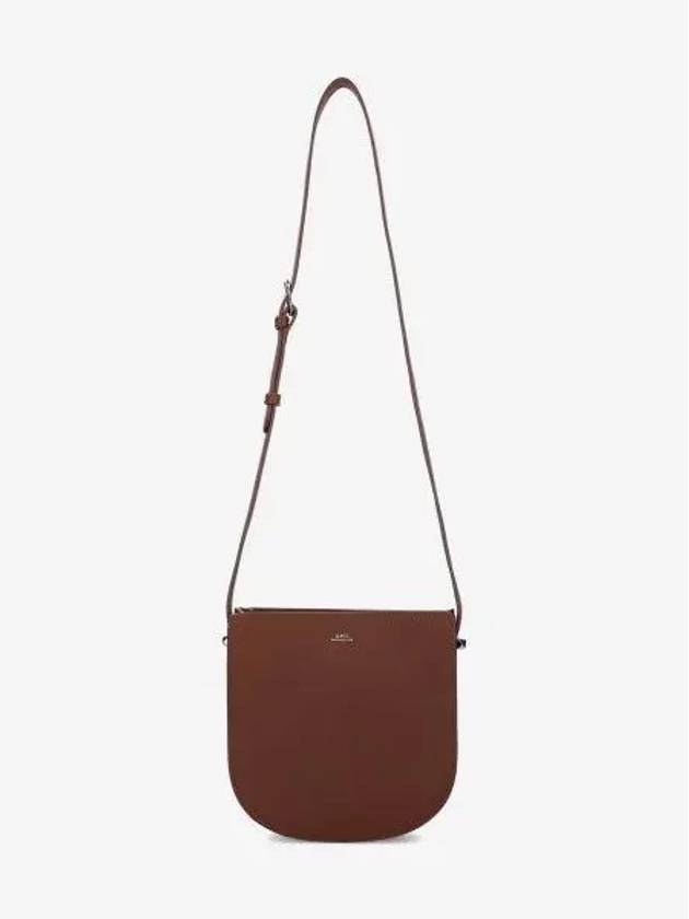 Geneve Smooth Leather New Shoulder Bag Brown - A.P.C. - BALAAN 2