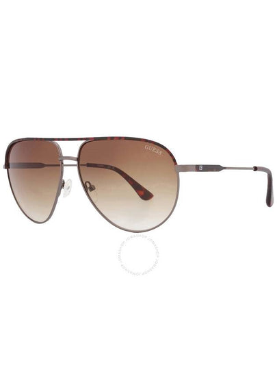 Guess Factory Brown Pilot Men's Sunglasses GF5083 08F 62 - GUESS - BALAAN 2