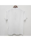 Garment Dyed Institutional One Print Cotton Jersey Short Sleeve T Shirt White - STONE ISLAND - BALAAN 3