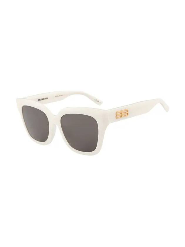 Eyewear Square Acetate Sunglasses White Gray - BALENCIAGA - BALAAN 4