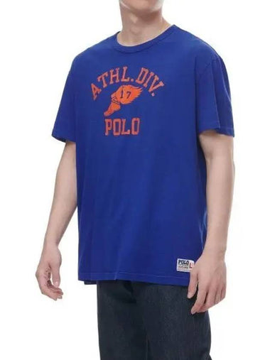 Classic Fit Jersey Graphic T Shirt Blue - POLO RALPH LAUREN - BALAAN 1