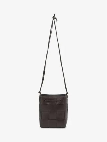 Intrecciato Cassette Small Bucket Bag Fondente - BOTTEGA VENETA - BALAAN 2