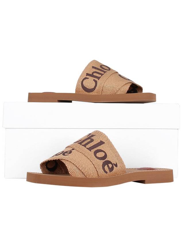 Sandals CHC23U188EF2Y4 AI24 DARK TAN - CHLOE - BALAAN 11