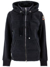 Women's Moegi MOEGI Fleece Hooded Zip-Up Jacket Pencil - PARAJUMPERS - 1