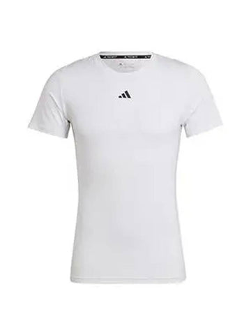 Tech Fit Short Sleeve T-Shirt Black - ADIDAS - BALAAN 1