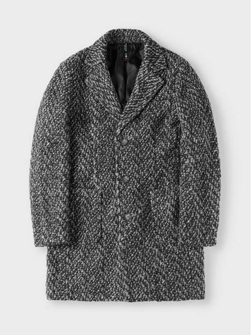 Made In Italy Wool Blend Casual Knit Coat F GCOAT51 - PANICALE - BALAAN 1