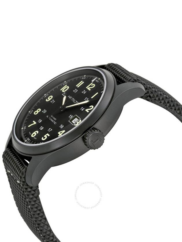 Khaki Field Titanium Watch Black - HAMILTON - BALAAN 4