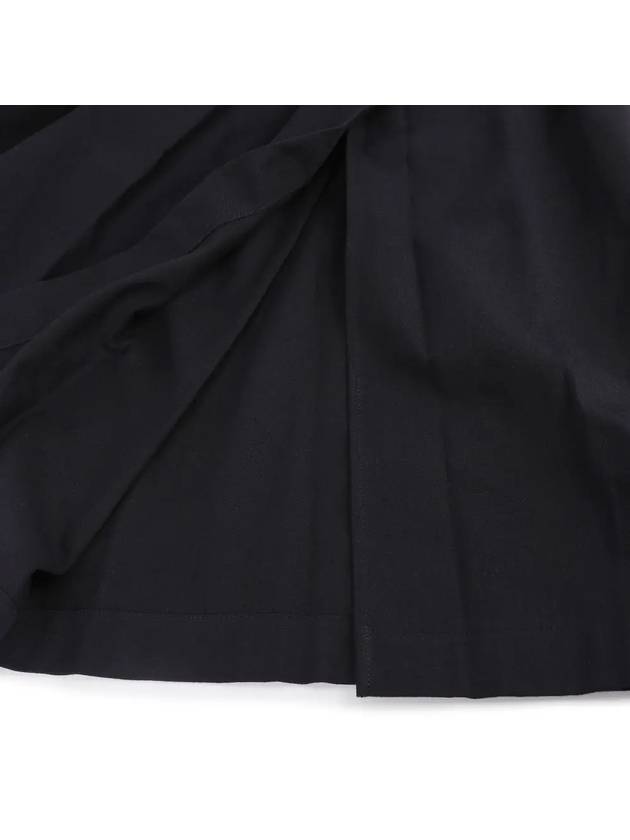 Sleeveless Wrap Midi Dress Midnight Indigo - LEMAIRE - BALAAN 6