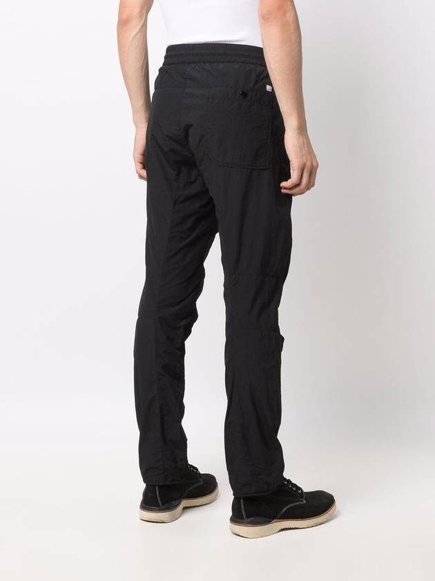 Lens Wappen Straight Pants Black - CP COMPANY - BALAAN 6