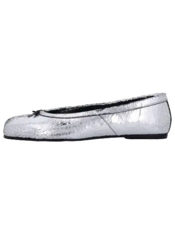 New Tabi Ballerina Flat Shoes Silver - MAISON MARGIELA - BALAAN 1