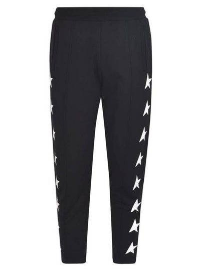 Men's Star Track Pants Black - GOLDEN GOOSE - BALAAN 2