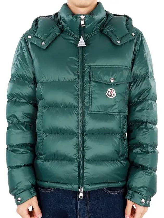 Wollaston Short Down Padding Green - MONCLER - BALAAN 2