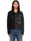 MM6 Margiela half and denim jacket black gray SH2AM0004MTN007961 - MAISON MARGIELA - BALAAN 2