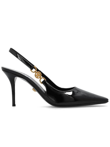 Versace Leather Pumps, Women's, Black - VERSACE - BALAAN 1