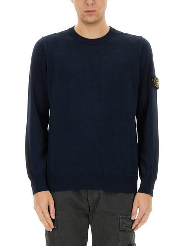 Stone Island Jersey With Logo - STONE ISLAND - BALAAN 1