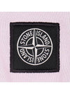 Logo Patch Short Sleeves T-Shirt Pink - STONE ISLAND - BALAAN 6