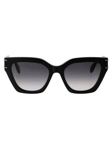 Sunglasses AM0398S001 001 BLACK BLACK GRAY - ALEXANDER MCQUEEN - BALAAN 1