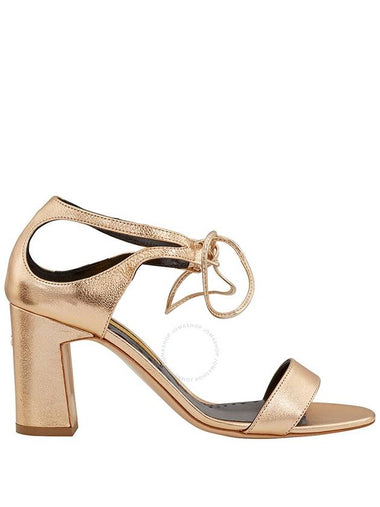 Rupert Sanderson Fairal Heel Sandal Gold tone, Brand Size 36 ( US Size  6 ) - RUPERT SANDERSON - BALAAN 1