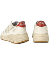 Running Sole Leather Low Top Sneakers White - GOLDEN GOOSE - BALAAN 8