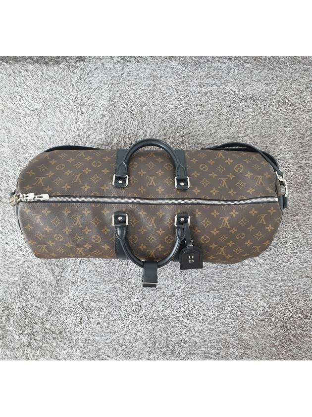 Brown Monogram Keepall 55 - LOUIS VUITTON - BALAAN 8