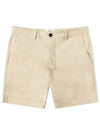 Men's Chino Shorts Vanilla - AMI - BALAAN 2