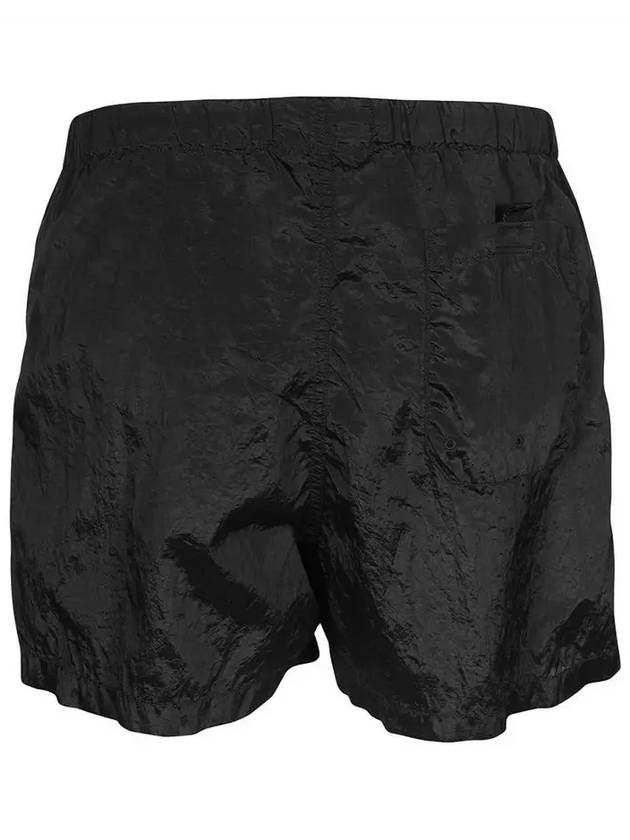 Wappen Patch Nylon Metal Swim Shorts Black - STONE ISLAND - BALAAN 4