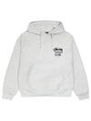 Tough Gear Cotton Hoodie Ash Heather - STUSSY - BALAAN 1