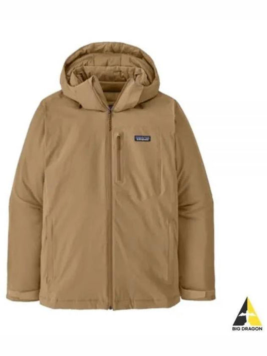 Men's Insulated Quandary Hooded Jacket Grayling Brown - PATAGONIA - BALAAN 2