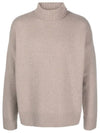 Wool Turtleneck Pink - AMI - BALAAN 1