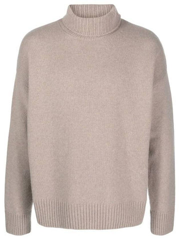 Wool Turtleneck Pink - AMI - BALAAN 1