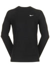 Tour Golf Long Sleeve T-Shirt Black - NIKE - BALAAN 2