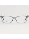 Glasses frame MONTAIGNE56 KB7 gray transparent horn - DIOR - BALAAN 3