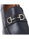 Gancini Ornament Mule Loafers Black - SALVATORE FERRAGAMO - BALAAN 9