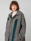 WOOL SINGLE BALTED COATCHECK - PAGE STUDIO - BALAAN 4