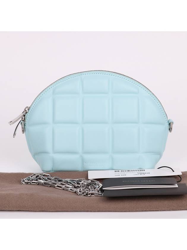 Mint Patted Chain Crossbody Bag - BOTTEGA VENETA - BALAAN 10