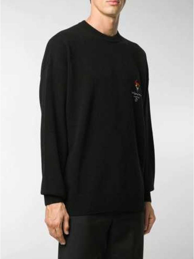 Wool cashmere blend crew neck knit 621032 - BALENCIAGA - BALAAN 3