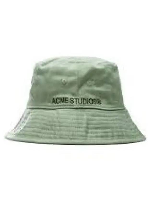 Twill Bucket Hat Sage Green - ACNE STUDIOS - BALAAN 2