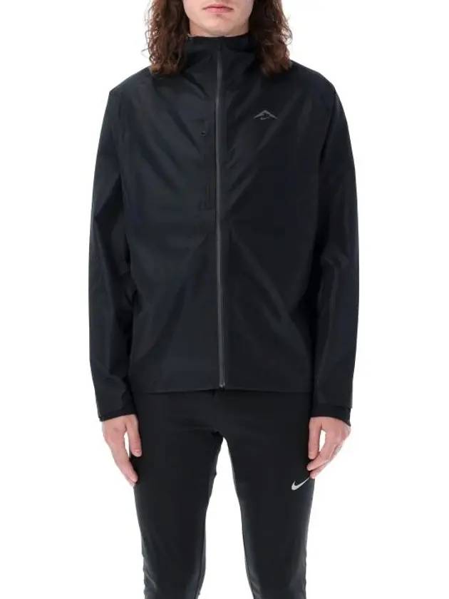 Gore-Tex Infinium Trail Cosmic Peaks Running Track Jacket Black Anthracite - NIKE - BALAAN 1