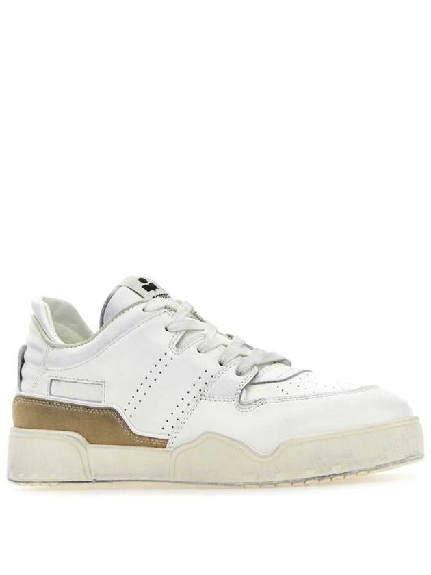 Emreeh leather low-top sneakers white - ISABEL MARANT - BALAAN 3